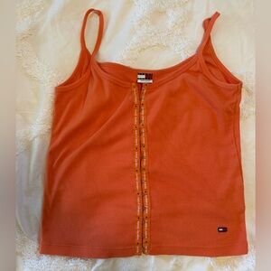 Y2K Tommy Hilfiger Spaghetti Strap Shirt